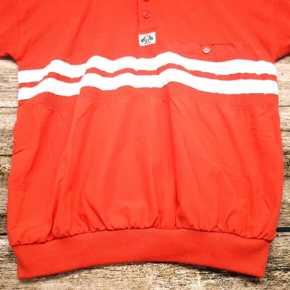 Xceptions By DSI Men's Size L Large Vintage 80's Polo Shirt #1470 - Picture 5 of 8